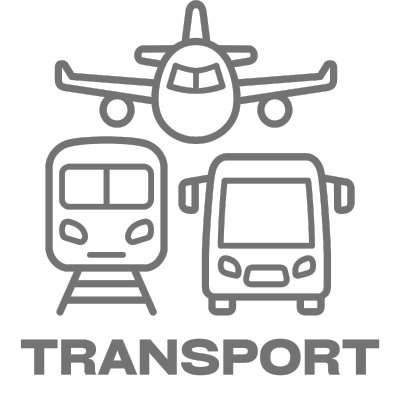 Avions, trains et bus